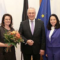 Amtseinführung Regierungsvizepraesidentin Birgit Riesner am 17.11.2022