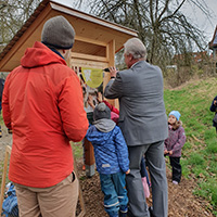 Wildbienenhäuser