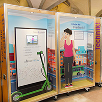 Ausstellung zum Thema Energie