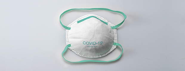 Schaubild Covid-19-Maske