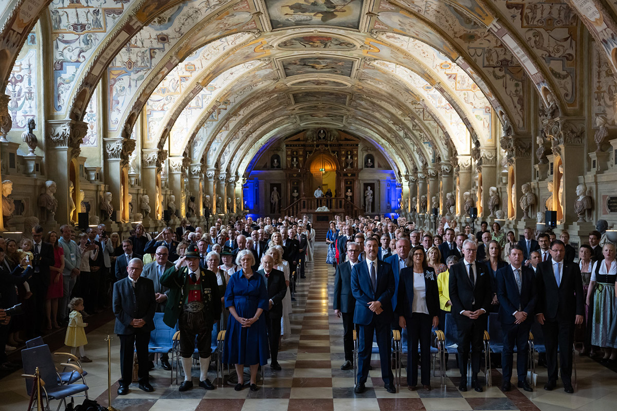 Verleihung des Bayerischen Verdienstordens in München