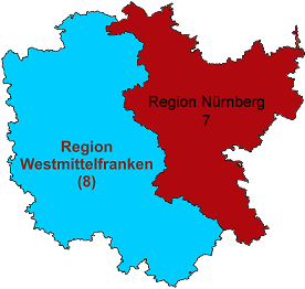 Regionalplanung Regierungsbezirk Mittelfranken Regionen Mittelfranken transp